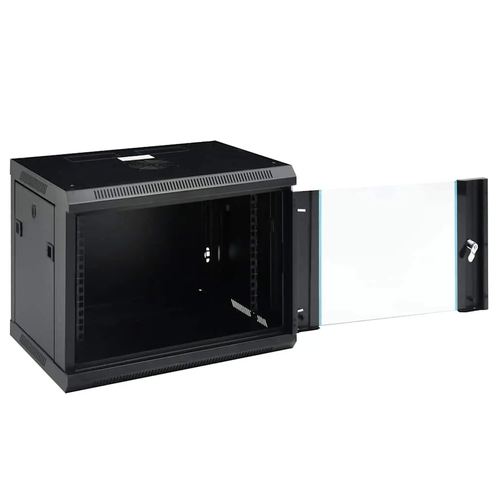 9U Wall Mounted Network Cabinet for Home or Office 600x450x510mm