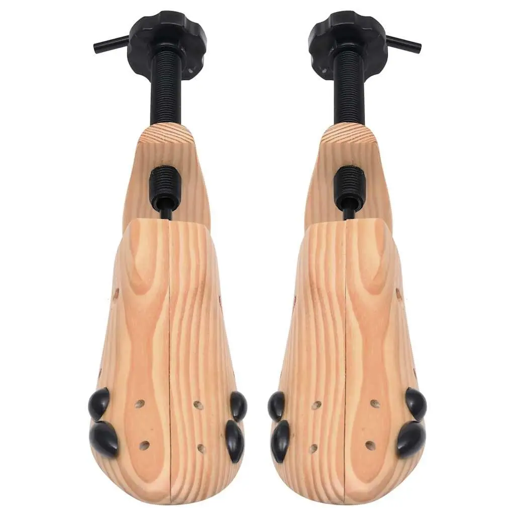 Shoe Trees Size 36-40 Wooden Shoe Shapers Stretchers Moisture Absorbing