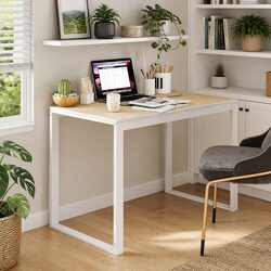 Computer Desk Writing Table Home Office Workstation Modern Industrial Style