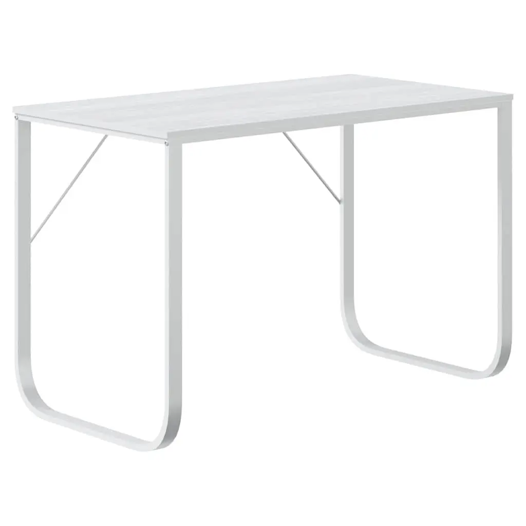 Computer Desk White Office 110x60x73cm