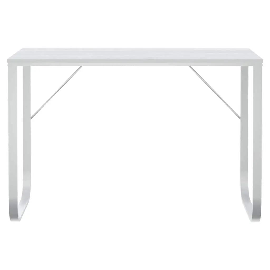 Computer Desk White Office 110x60x73cm