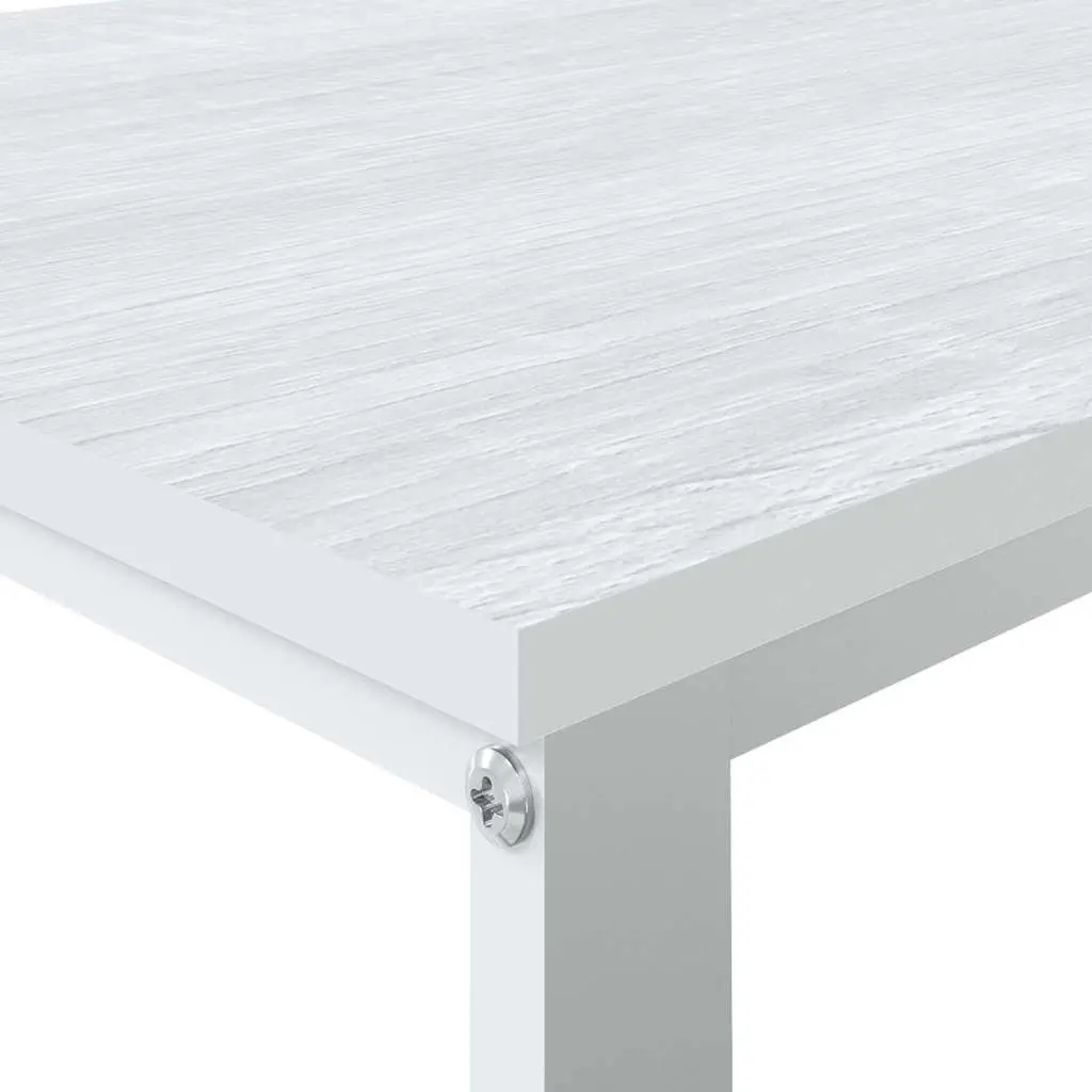 Computer Desk White Office 110x60x73cm