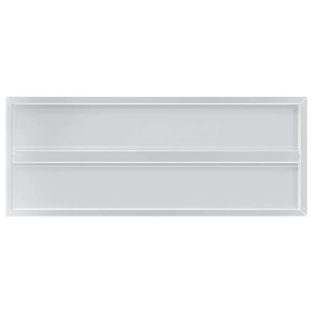 Wall Shelves Living Room Bedroom Office 100x40 cm Silver Stainless Steel Floating Storage Display 2 pcs