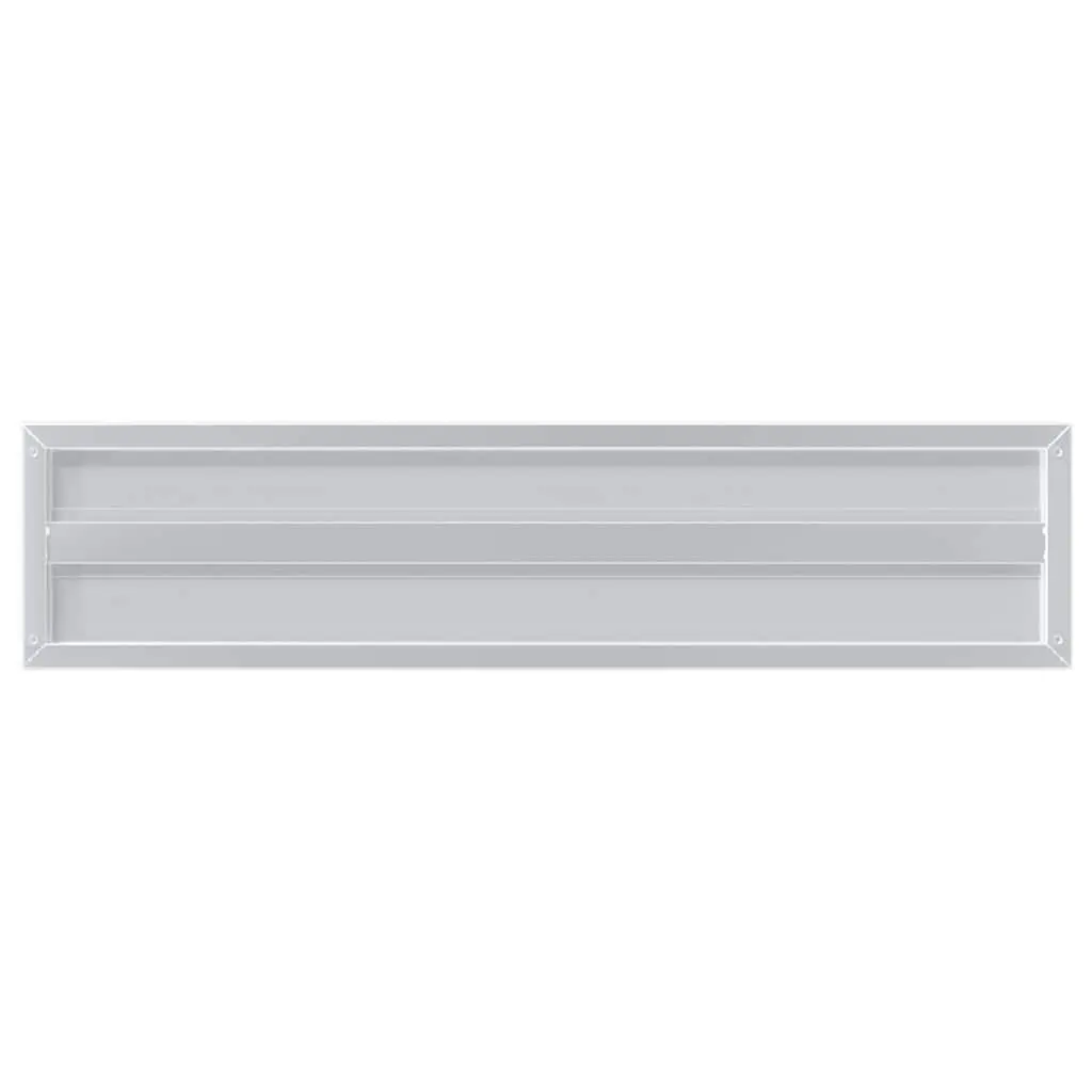 Wall Shelves Living Room Bedroom Office 100x23.5 cm Silver Stainless Steel Floating Storage Display