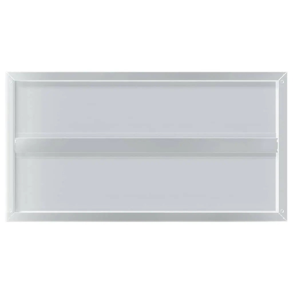 Wall Shelves Living Room Bedroom Office 75x40 cm Silver Stainless Steel Floating Mounted Storage