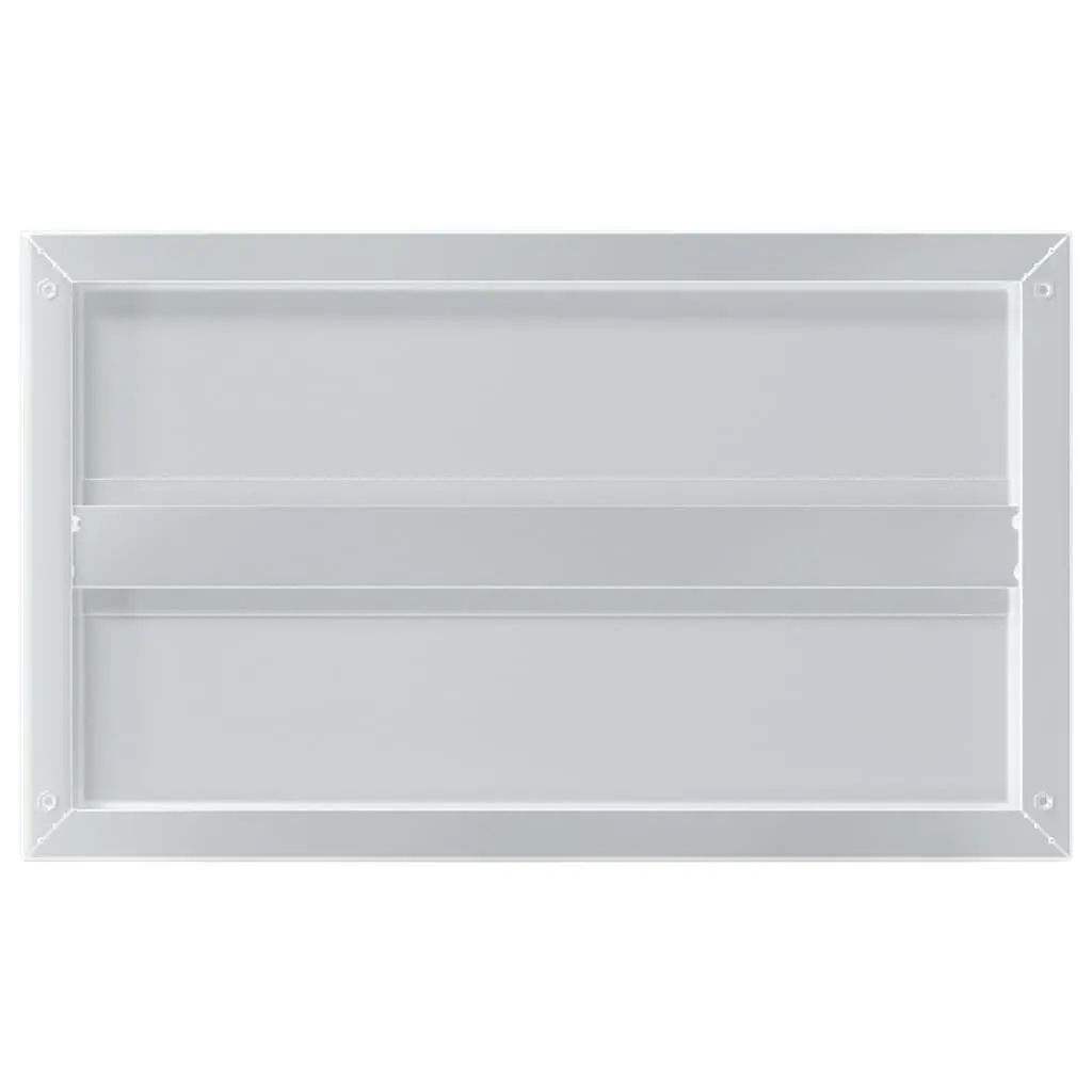 Wall Shelves Floating Shelf Storage Display Bedroom 50x30 cm Silver 2 Piece