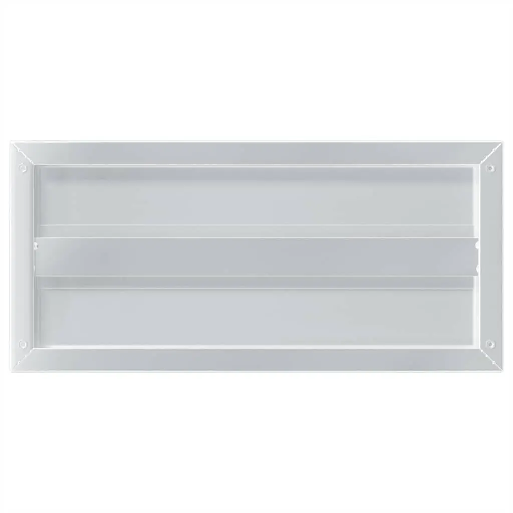 Wall Shelves 2 pcs 50x23.5 cm Silver