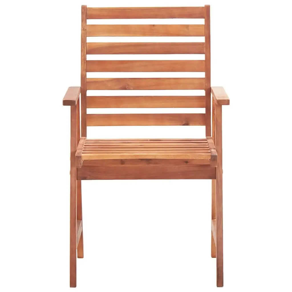 Outdoor Dining Chairs 4 Piece Set Garden Patio Seating Solid Wood Furniture