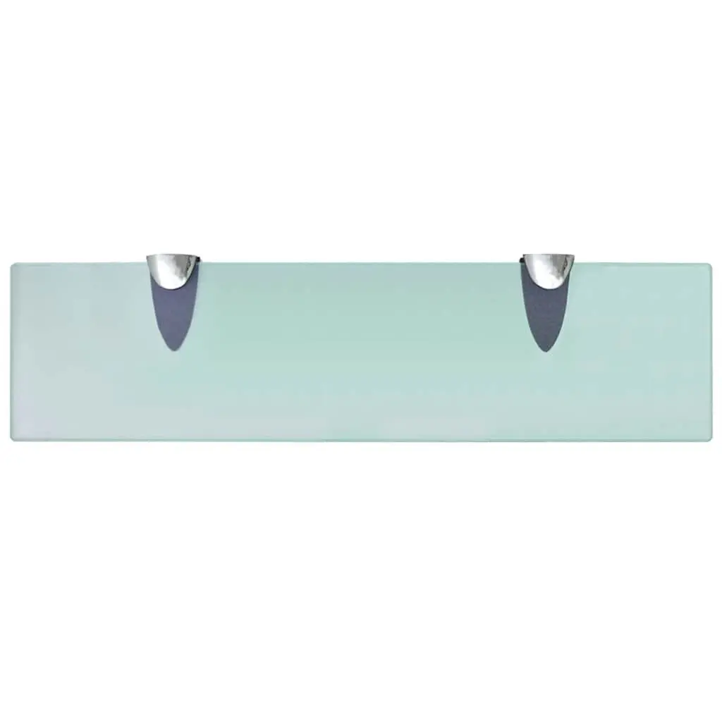 Floating Wall Shelf Glass 40x10 cm