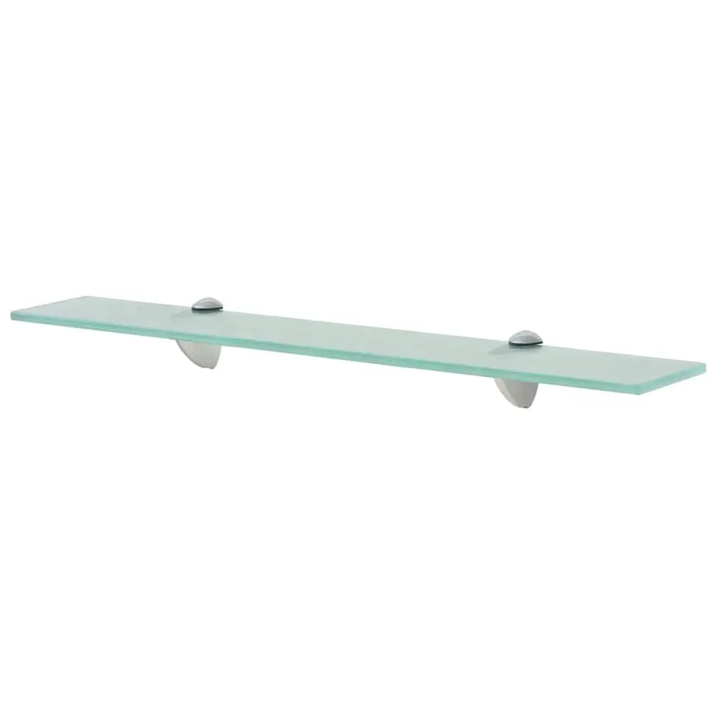 Floating Glass Shelves, 60x10 cm, 2 Pieces Included