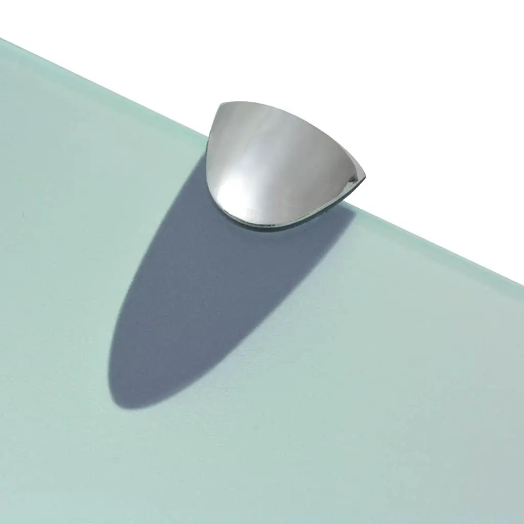 Floating Glass Shelves, 60x10 cm, 2 Pieces Included