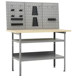 Workbench with 3 Wall Panels: Specifications and More