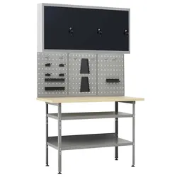 Workbench with Dimensions and Storage Options for Your Workshop