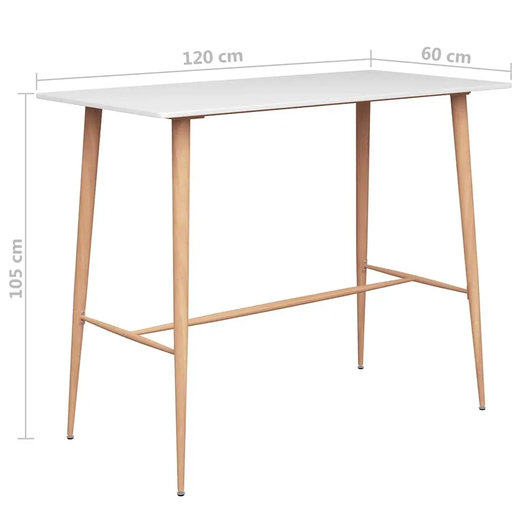 5 Piece Counter Height Bar Set with Table and Stools