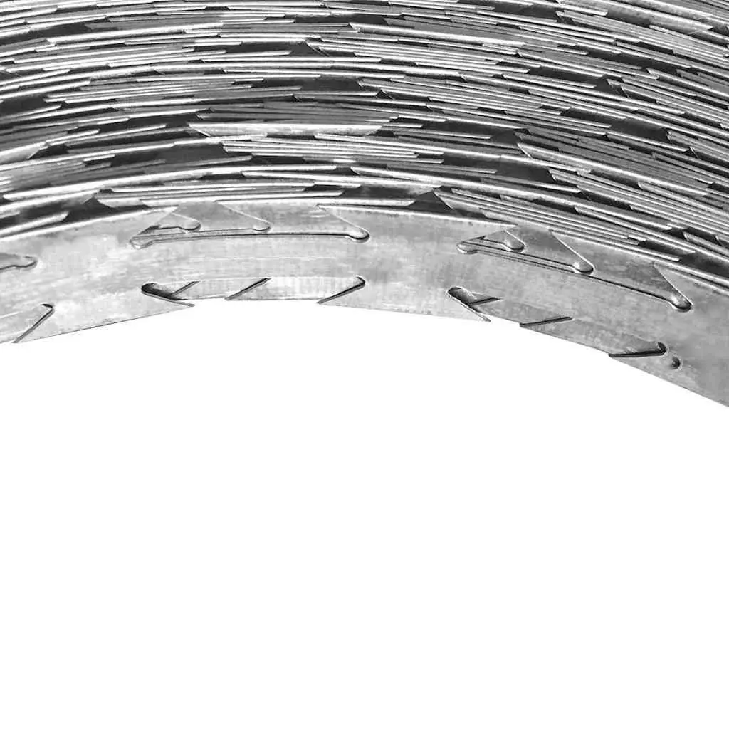 Razor Wire 2 Pieces 100m Steel Barbed Garden Fence Security Outdoor Protection