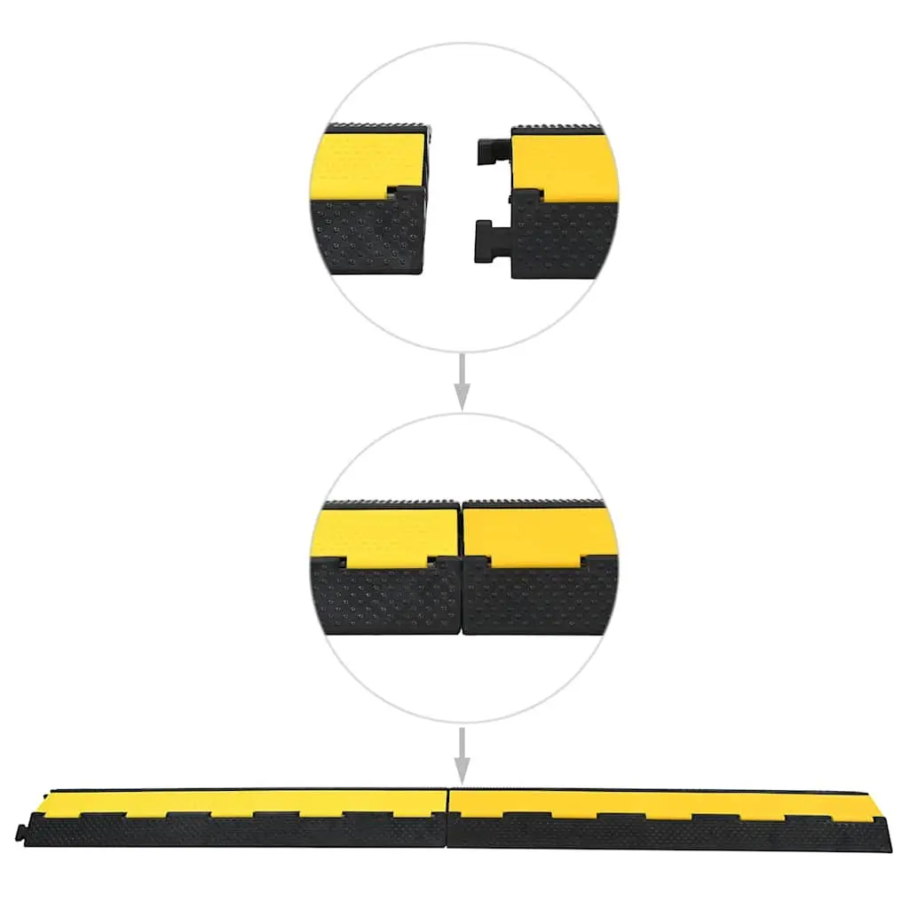 Rubber Cable Protector Ramps Pack