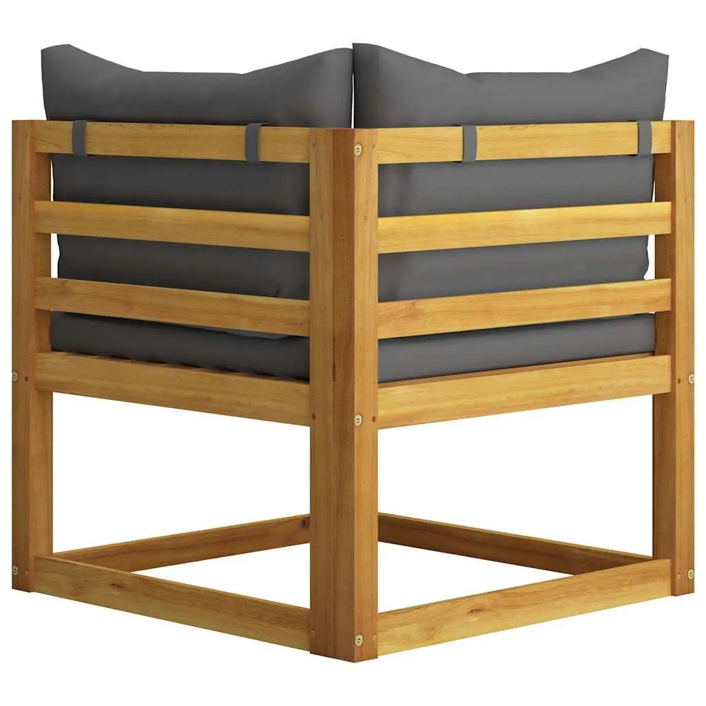 7 Piece Modular Outdoor Garden Lounge Set with Coffee Table