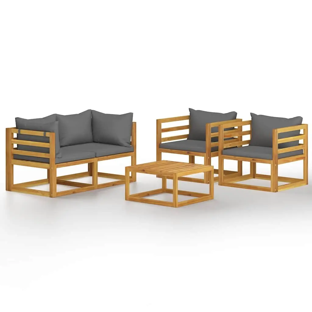 5 Piece Modular Garden Lounge Set