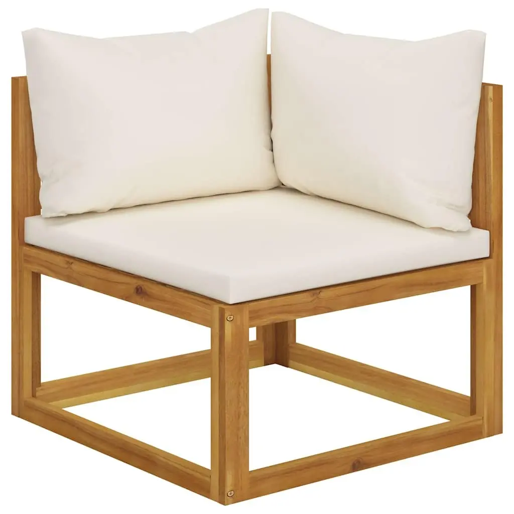 5 Piece Outdoor Garden Lounge Set with Cushions Coffee Table Patio Furniture