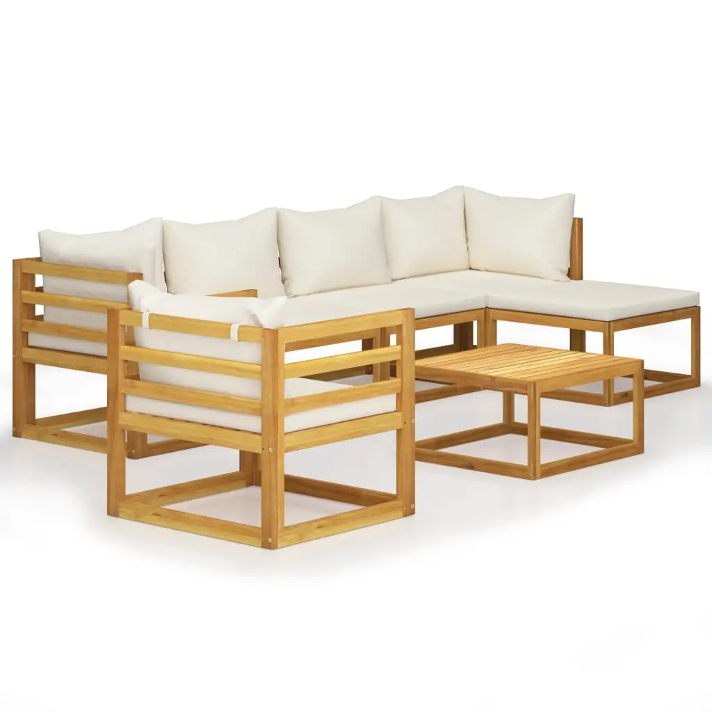 Garden Lounge Set 7 Piece Outdoor Furniture Patio Sofa Coffee Table