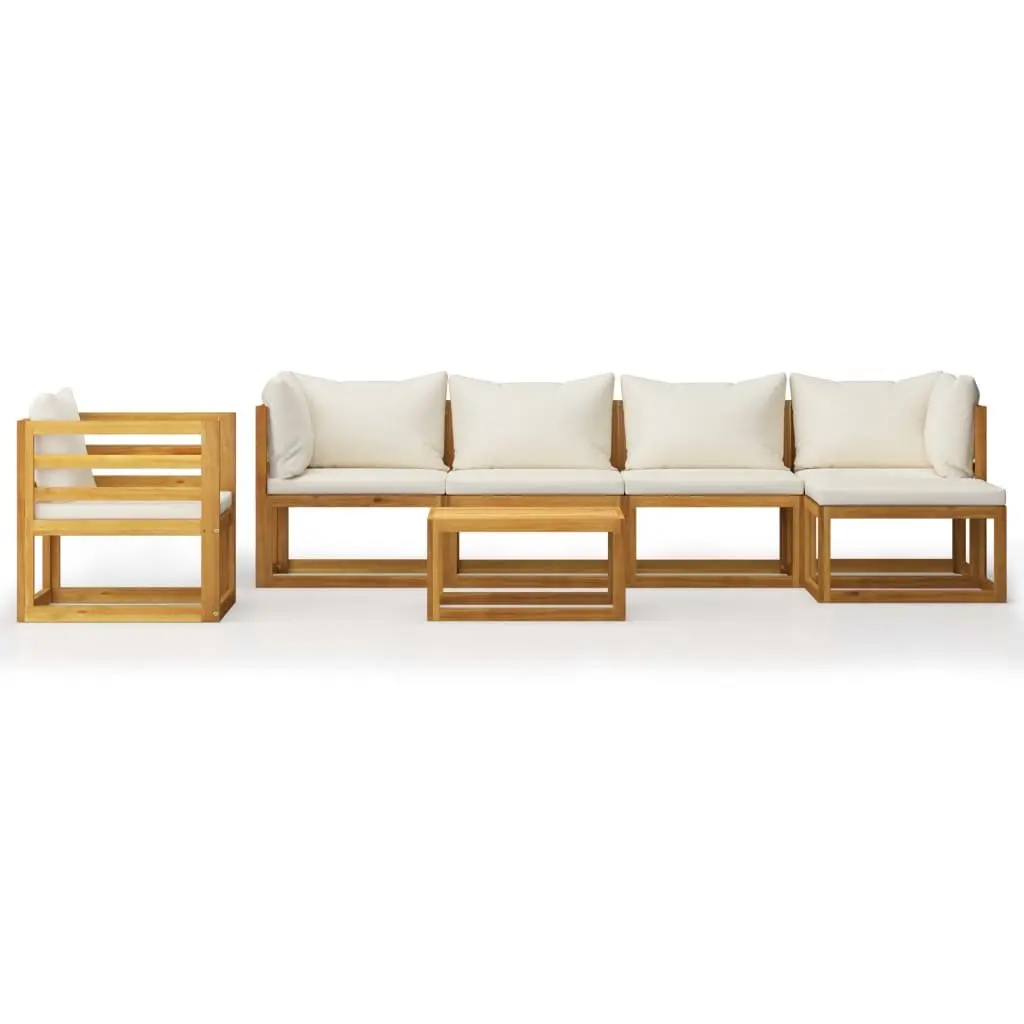 Garden Lounge Set 7 Piece Outdoor Furniture Patio Sofa Coffee Table
