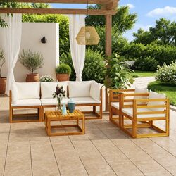 6-Piece Garden Lounge Set: Dimensions, Materials, and More