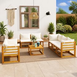 9-Piece Garden Lounge Set Specifications and Features