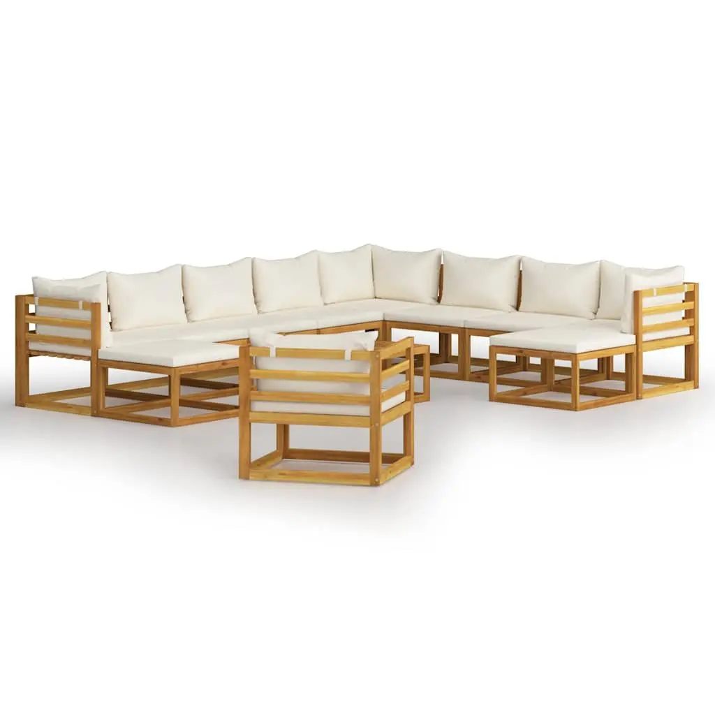 Garden Lounge Set 12 Piece Outdoor Furniture Patio Sofa Coffee Table