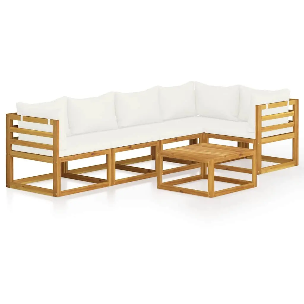 6 Piece Modular Garden Lounge Set