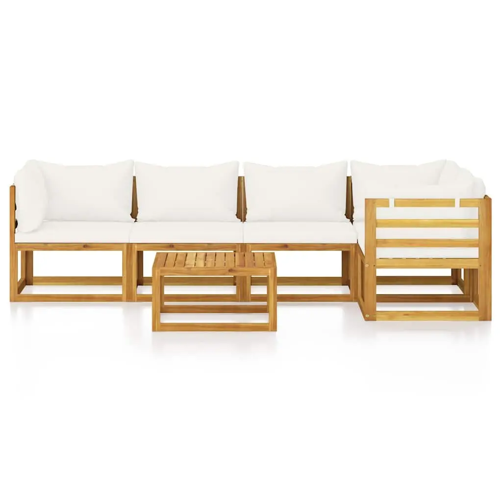 6 Piece Modular Garden Lounge Set