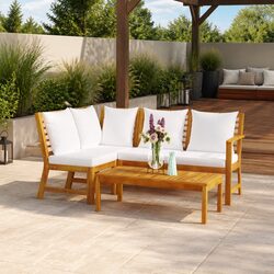 Detailed Specifications of the 4 Piece Garden Lounge Set