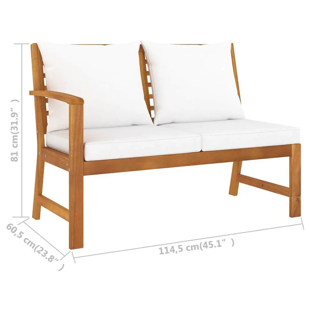 6 Piece Modular Garden Lounge Set with Coffee Table