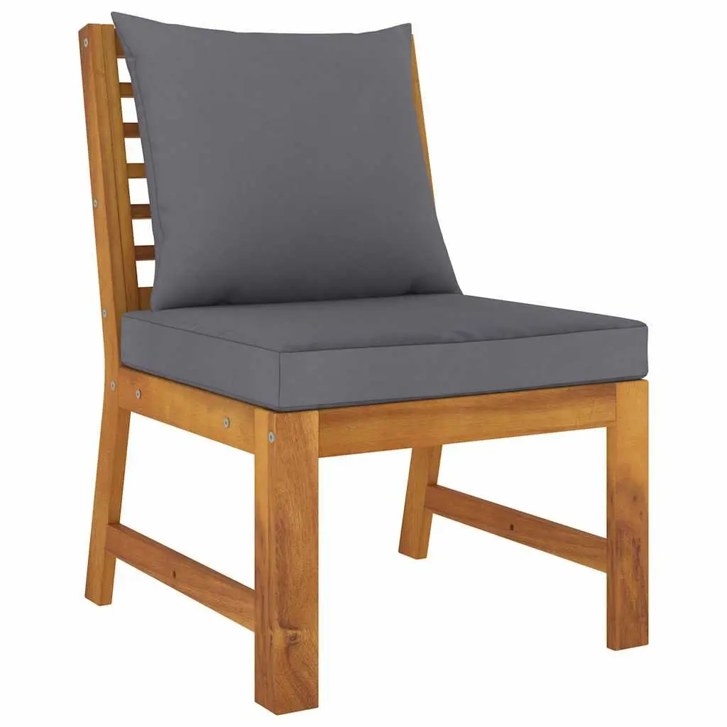 5 Piece Modular Garden Lounge Set with Coffee Table