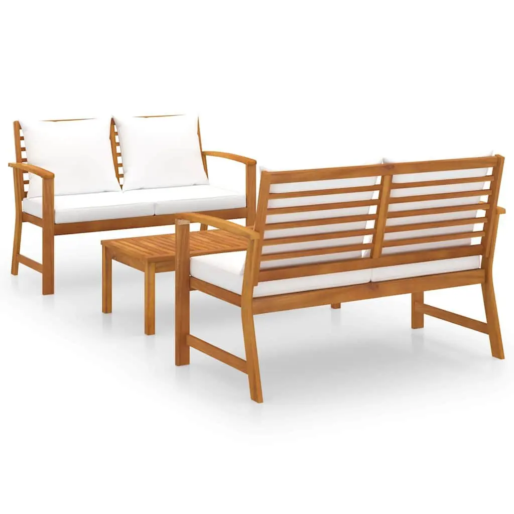 3 Piece Outdoor Lounge Set