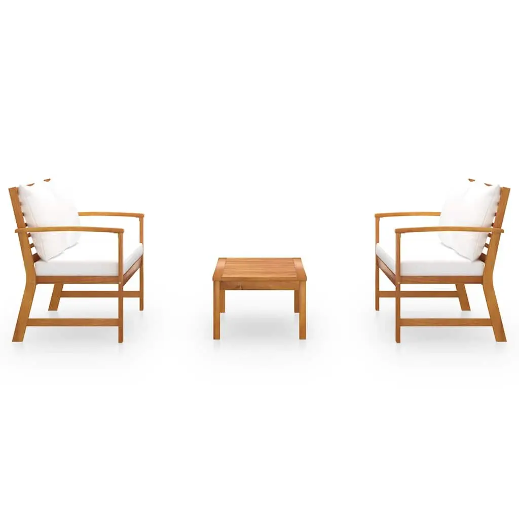 3 Piece Outdoor Lounge Set