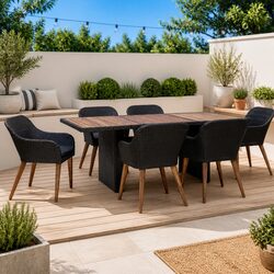 7 Piece Outdoor Dining Set: Specs and Features Overview