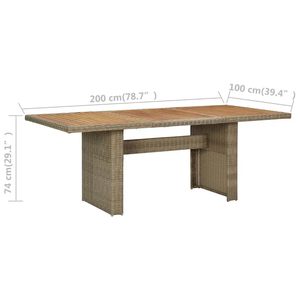 7-Piece Outdoor Dining Set