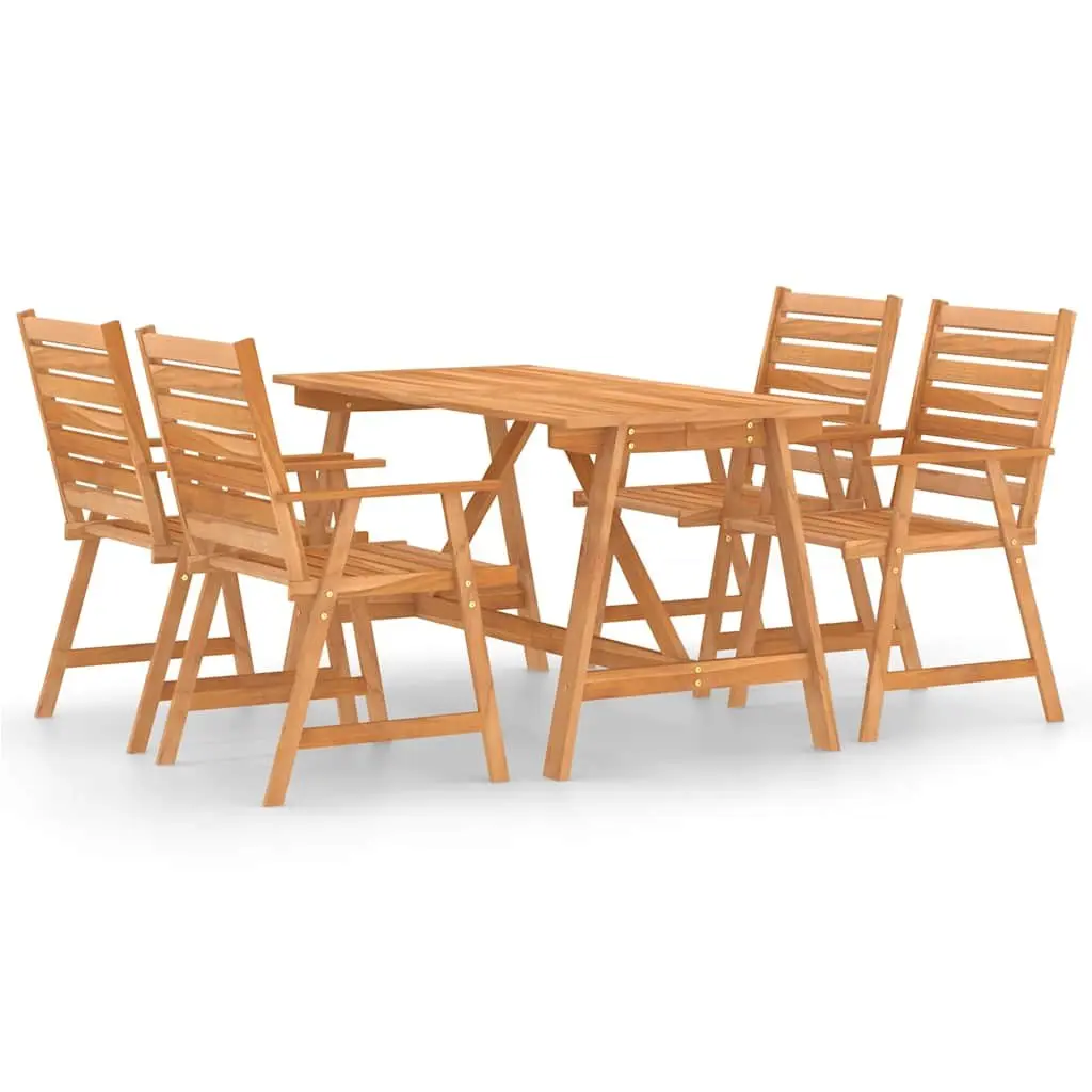 5 Piece Outdoor Garden Dining Set