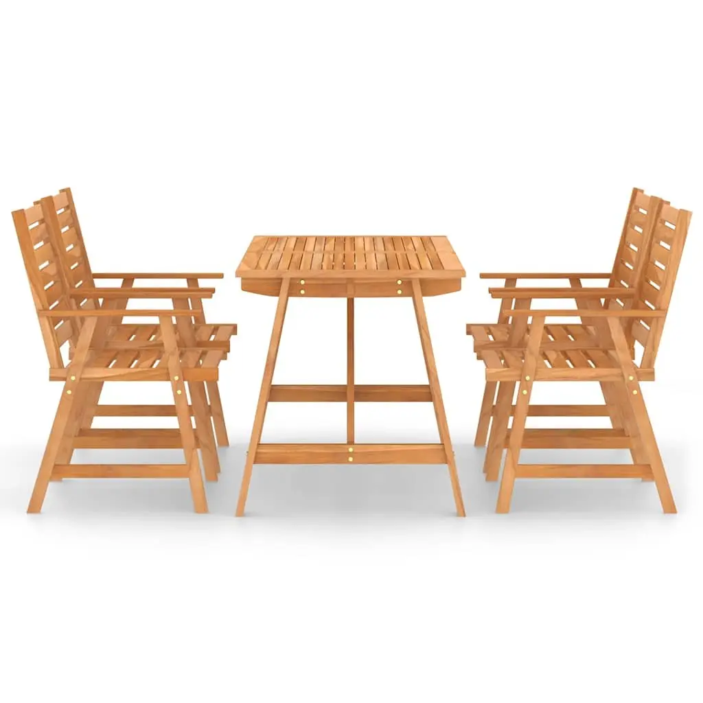 5 Piece Outdoor Garden Dining Set