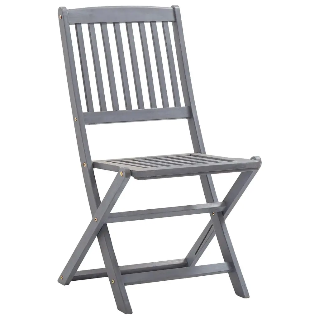 5 Piece Solid Acacia Garden Dining Set