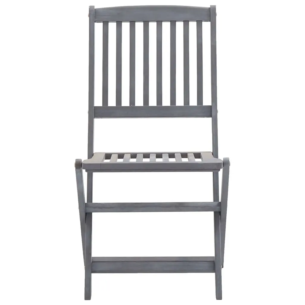 5 Piece Solid Acacia Garden Dining Set