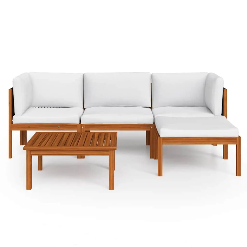 Garden Lounge Set Outdoor Furniture 5 Piece Patio Sofa