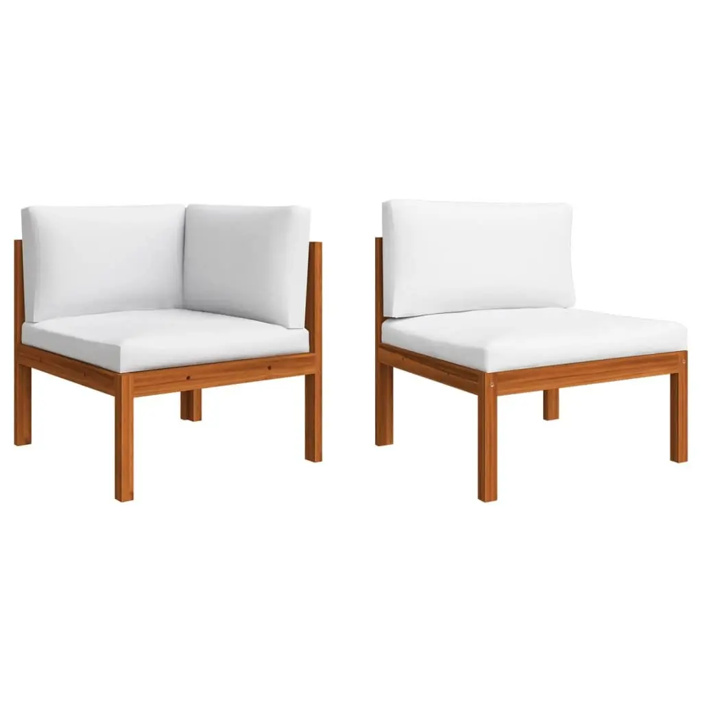4-Seater Garden Sofa Outdoor Lounge Patio Furniture Set Cream