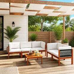 Specifications of the 6 Piece Garden Lounge Set