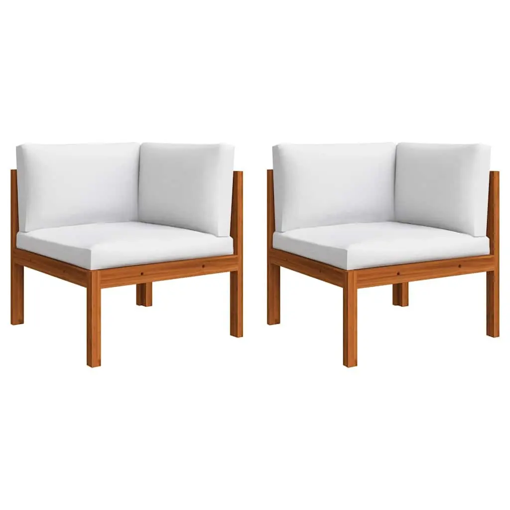 Garden Lounge Set Outdoor Furniture 6 Piece with Cushions Rope Backrest