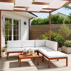 Specifications of 6-Piece Outdoor Lounge Set: Modular & Durable