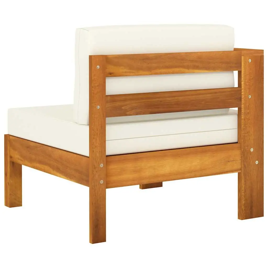 Garden Lounge Set 9 Piece Outdoor Furniture Acacia Wood Patio Size