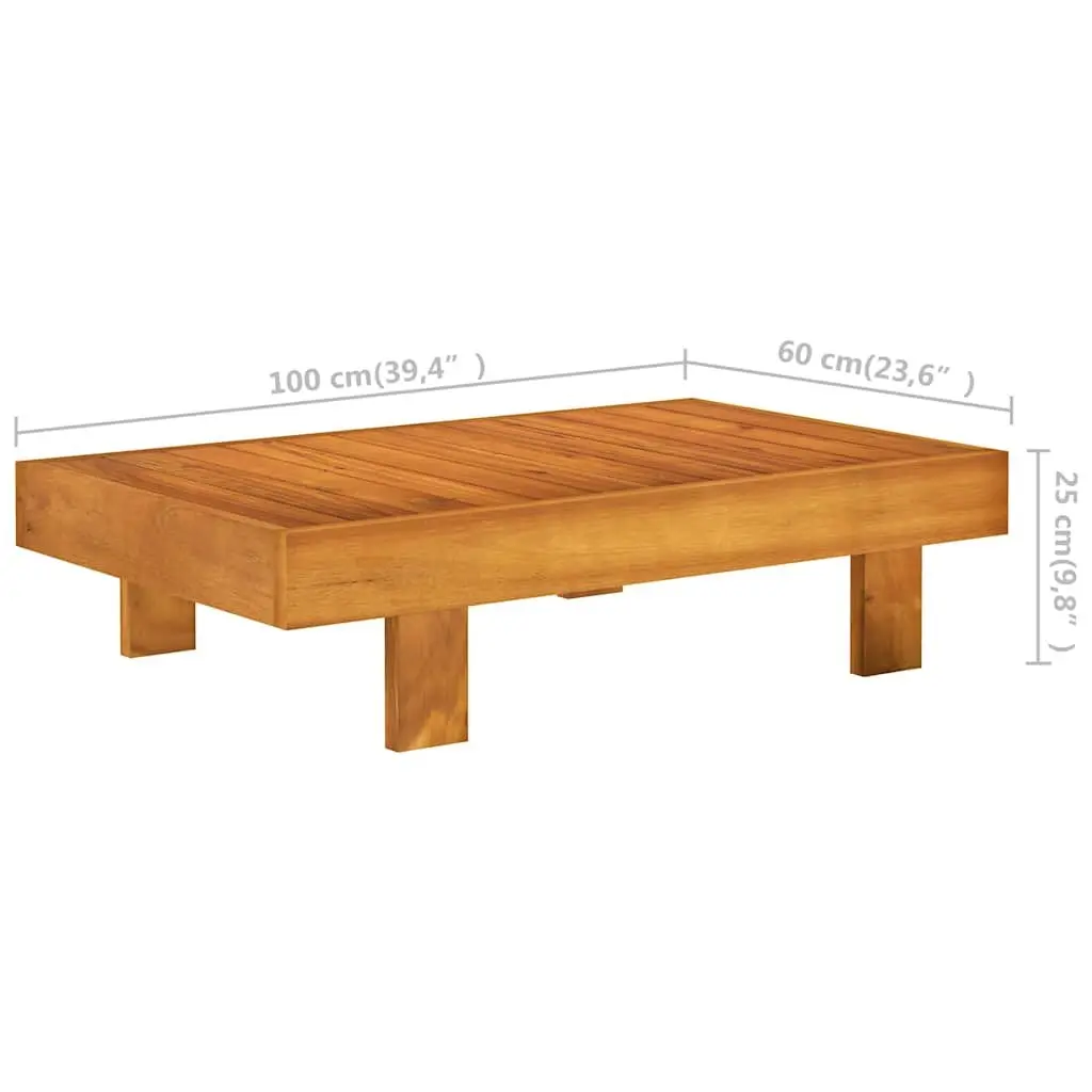 Garden Lounge Set 6 Piece Outdoor Furniture Patio Acacia Wood