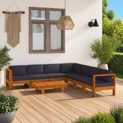 8 Piece Garden Lounge Set Specifications and Features