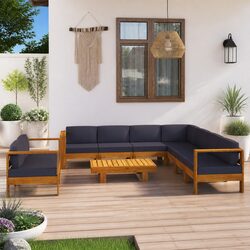 Specifications of 9-Piece Garden Lounge Set - Acacia Wood